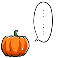 talking pumpkin