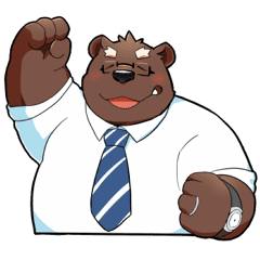 熊お父さんの日常 Line スタンプ Line Store 熊お父さんの日常 Line スタンプ Line Store