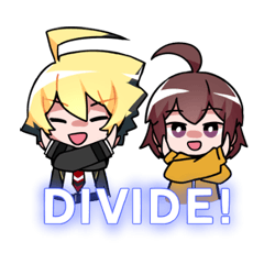 DIVIDE! UNDER NIGHT IN-BIRTH Stickers