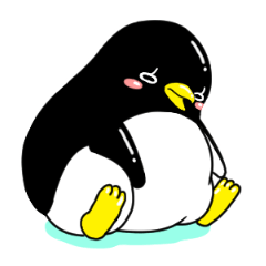 obese penguin