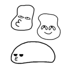 cute rice cake(Korean)