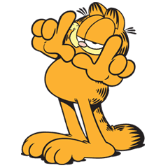 Garfield Line Stickers Line Store