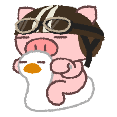 ぶたた Butata's Reaction3 – LINE stickers | LINE STORE