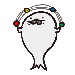 Cute seal daily life sticker 3