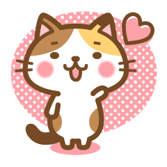 Mike Cat Simple Sticker