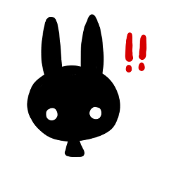 black rabbit-chan