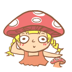 mushroom girl (so cute)