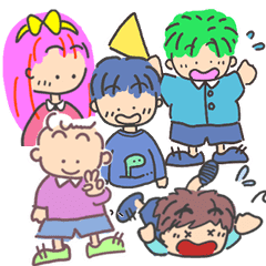 80年代ファンシーキャラクター Line スタンプ Line Store 80年代ファンシーキャラクター Line スタンプ Line Store
