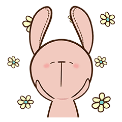 Pink Rabbit Animated