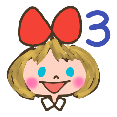 Cute Ribbon-chan is here!3