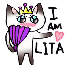 A 8-year-old Kitty Lita