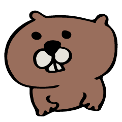 beaver life sticker