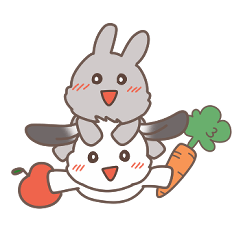 Rabbit Fun Sticker