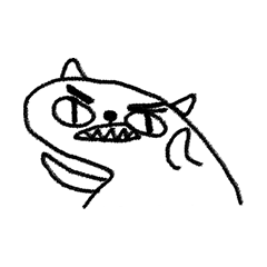 DADA the cat (White background version)