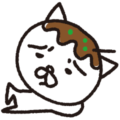 Kansai-born cat of Japan
