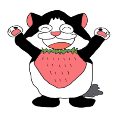 strawberry cat everyday
