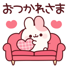 Rabbit delivering love