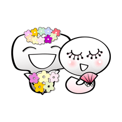 ABC Funny Character Face Sticker