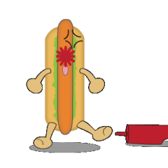 Hot dog Moving