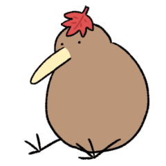 秋のゆるいキーウィ Lineクリエイターズスタンプ Stamplist 秋のゆるいキーウィ Lineクリエイターズスタンプ Stamplist