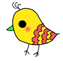 vivid birds sticker