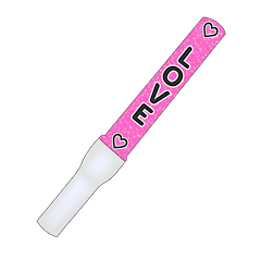 Penlight sticker pink