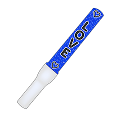 Penlight sticker blue