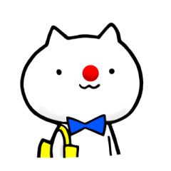 Sticker of cute cat Koume!