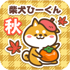 Shiba Hiikun in Autumn 2