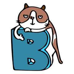THE CAT - blood group is B