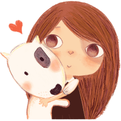 Meet Me heart-warming daily stickers