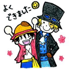 ONE PIECE smile STAMP