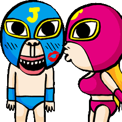 Funny Wrestler Johnny Barbie Japanese