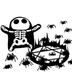 Skull creatures(Halloween)