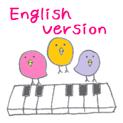 ピアノでおしゃべり3 Line スタンプ Line Store ピアノでおしゃべり3 Line スタンプ Line Store