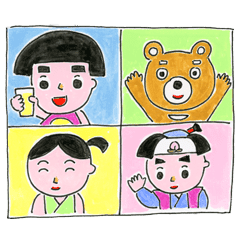 ゆうじさんの昔話キャラ コロナ禍対応版 Line スタンプ Line Store ゆうじさんの昔話キャラ コロナ禍対応版 Line スタンプ Line Store