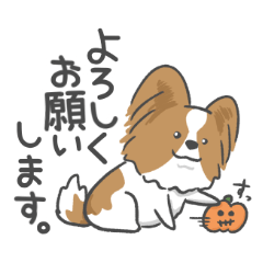 Dog Language Book(Papillon autumn)