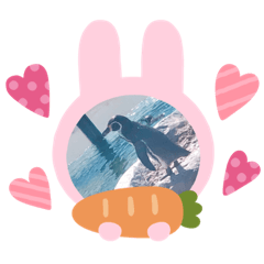 風景&動物スタンプ