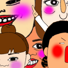 Baba and pleasant friends.