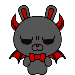 Devil Bunny – LINE stickers | LINE STORE