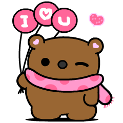 The cute and funny bear