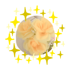 フラワースタンプ◯