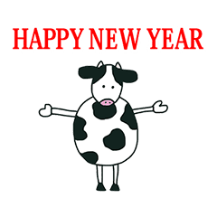21 うし 年賀状 Happy New Year Lineクリエイターズスタンプ Stamplist 21 うし 年賀状 Happy New Year Lineクリエイターズスタンプ Stamplist