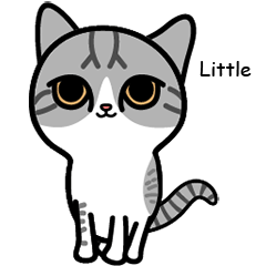 Little cotton candy cat