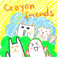 Happy Crayon Friends