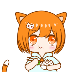 Xiao A Ju orange cat