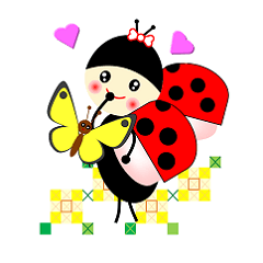 LARA of the ladybug and her friends