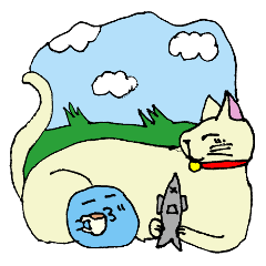 Cat and Slime