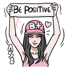 AsB - 128 B+G / Be Positive Girls!