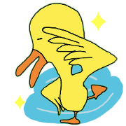 Surreal duck's Stamp